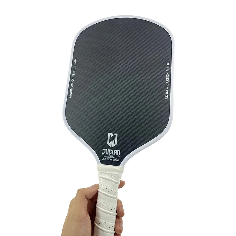 Juciao Raw Carbon Fiber Pickleball Paddle