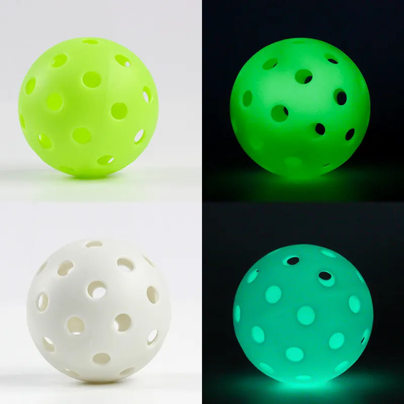 Glow-In-The-Dark Outdoor Pickleballs