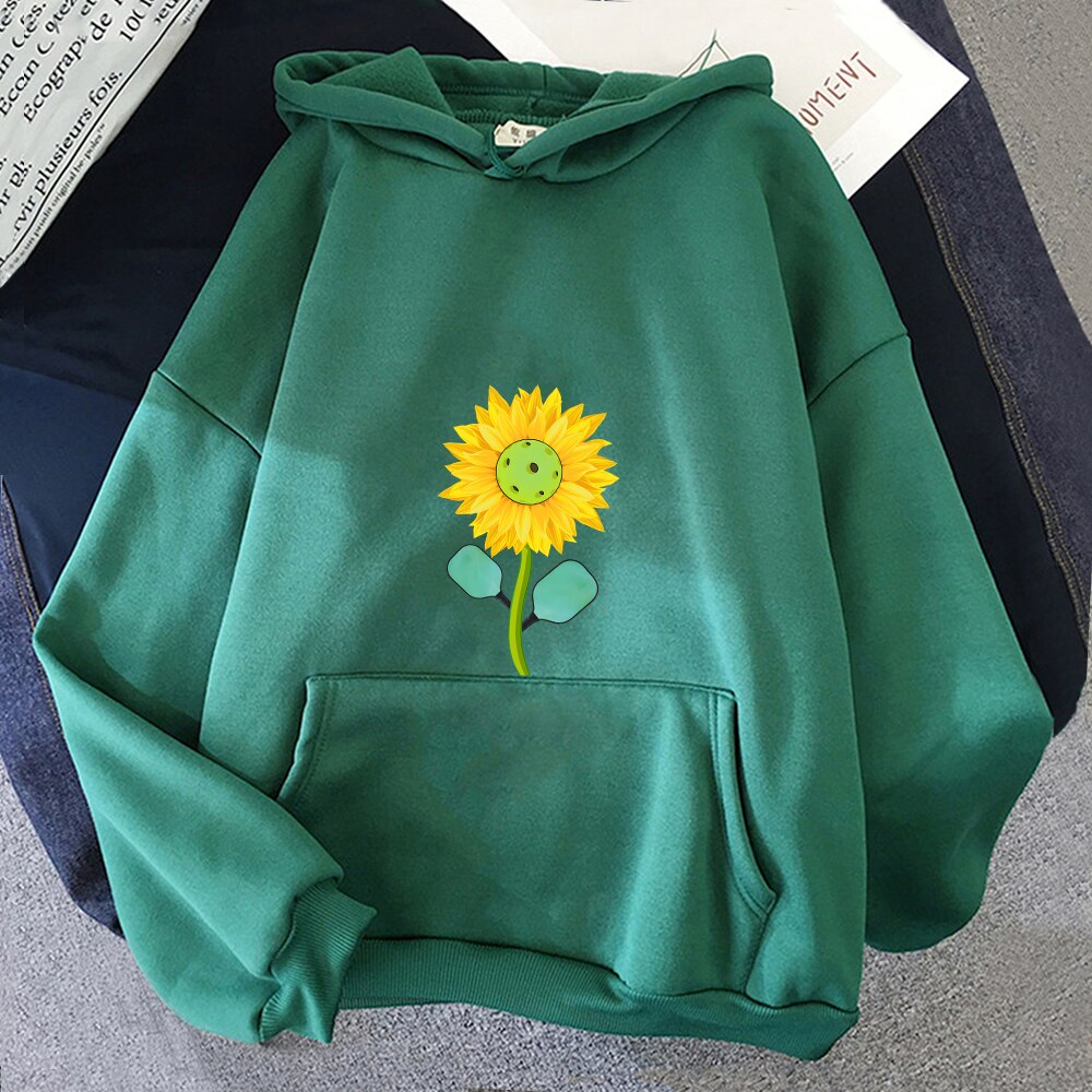 Women's Pickleball Sunflower Hoodie