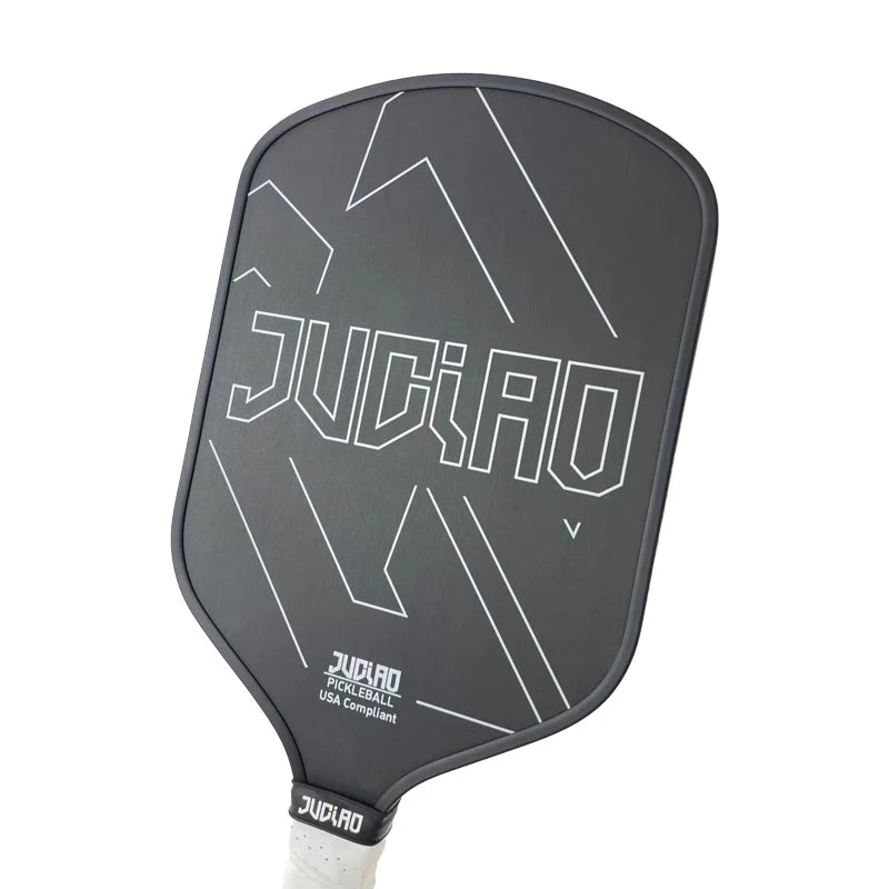 JUCIAO Carbon Fiber Logo Pickleball Paddle