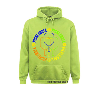 Pickleball Paddle And Ball Hoodie