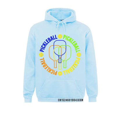 Pickleball Paddle And Ball Hoodie