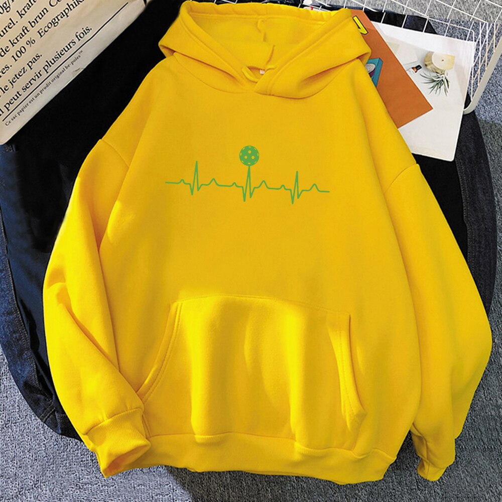 Pickleball Heartbeat Hoodie