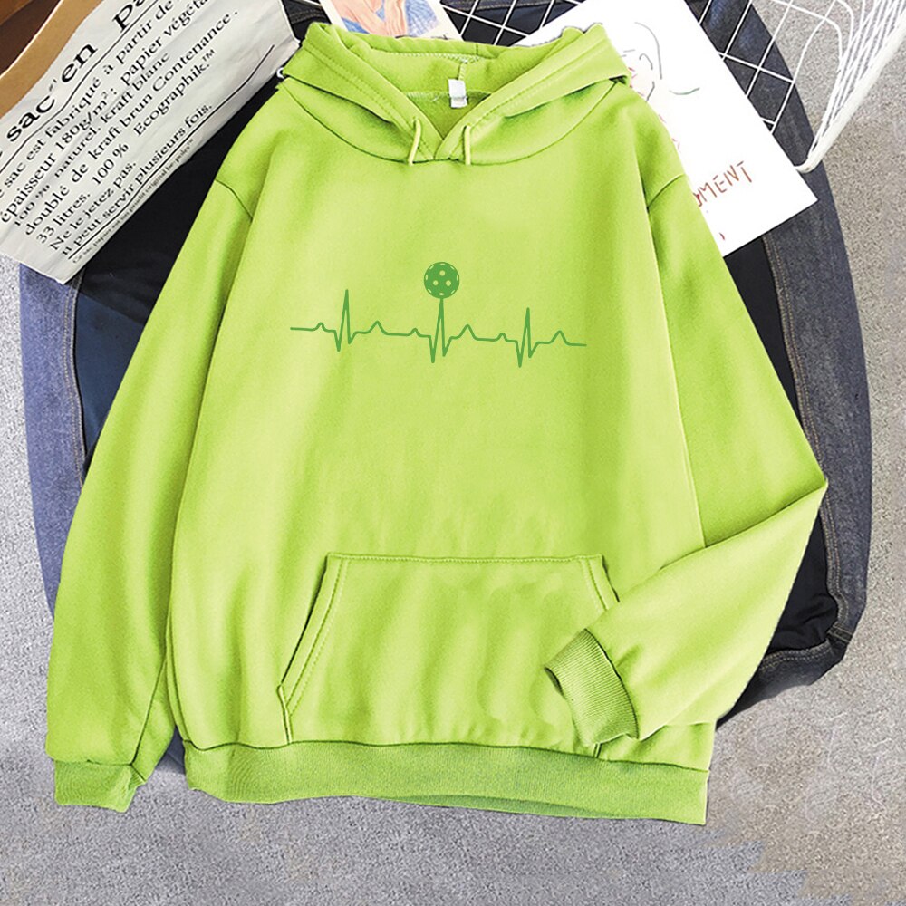 Pickleball Heartbeat Hoodie