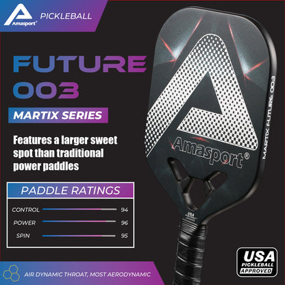 Advanced or intermediate pickleball paddle